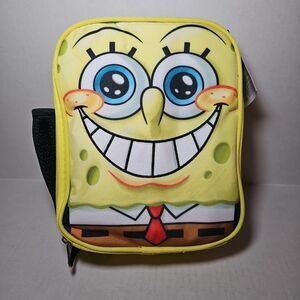 Nickelodeon Sponge Bob Square Pants Insulated Lunch Bag NWT